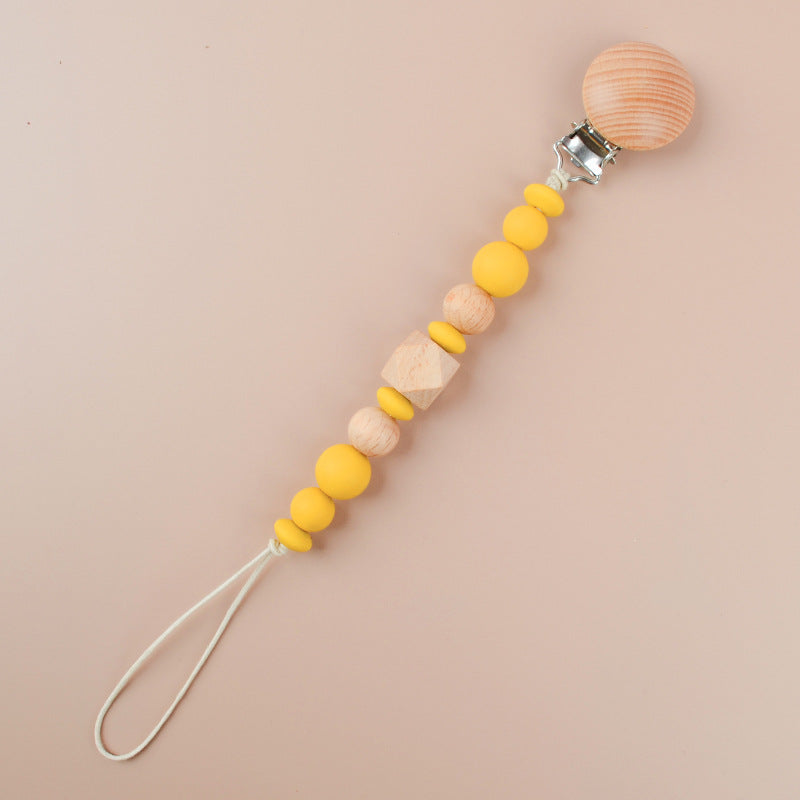 Wholesale Baby Pacifier Anti-drop Chain Silicone Baby Supplies